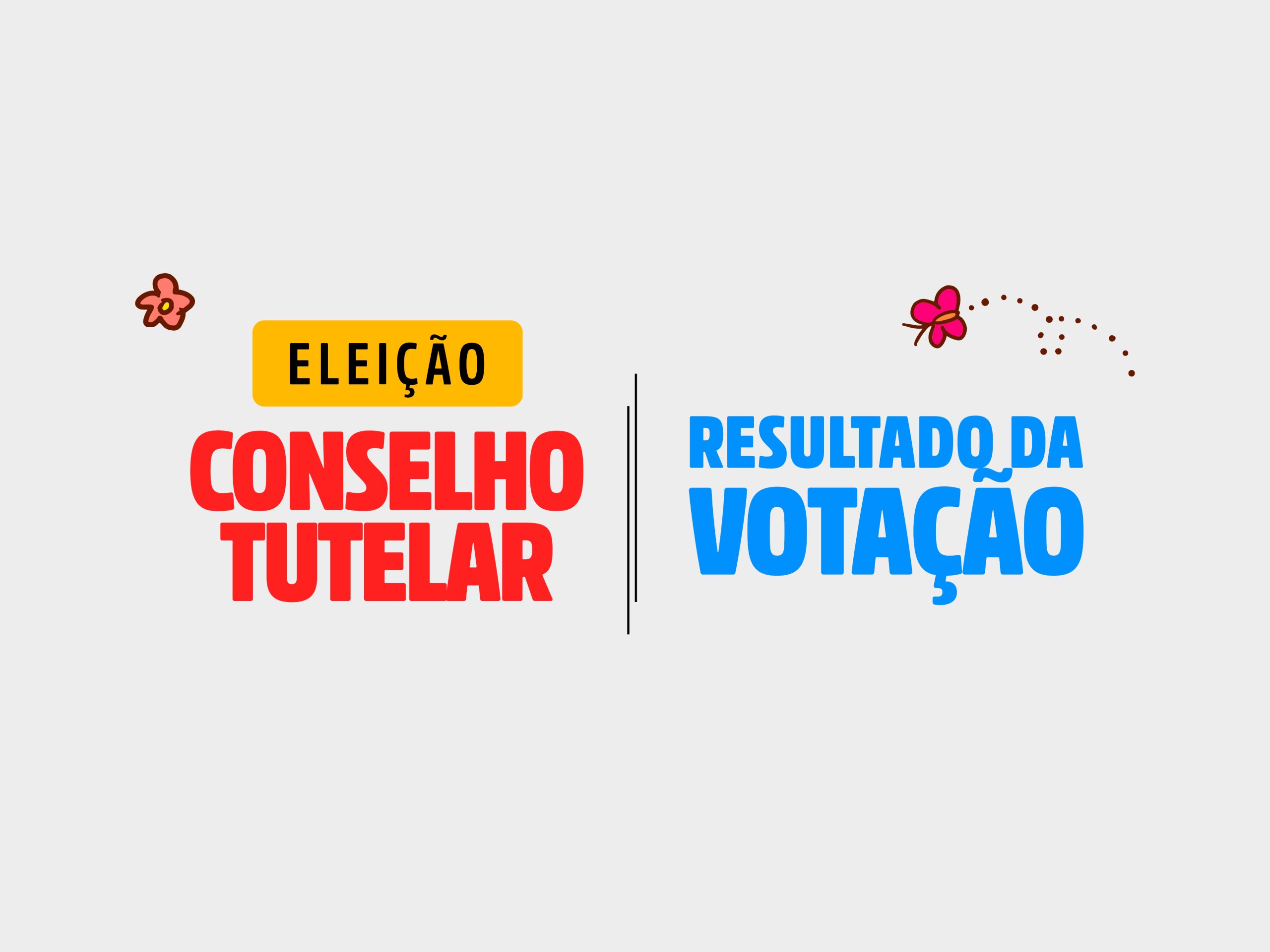 Resultados da votação para o Conselho Tutelar